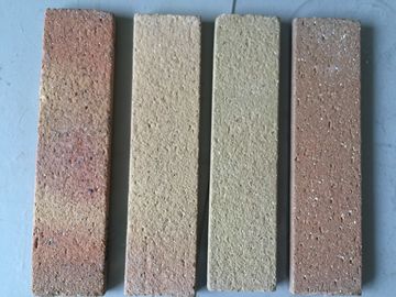 Ladrillo fino exterior del color cambiable del chorro de arena modificado para requisitos particulares para los materiales constructivos de la pared
