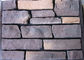 Falsa chapa de piedra apilada del cemento artificial para la construcción de edificios de la pared