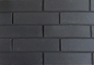 Chapa decorativa negra del ladrillo del vintage, los paneles exteriores lisos del ladrillo