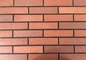 Ladrillo de cara partido modificado para requisitos particulares del corte rojo del alambre para la decoración de la pared exterior