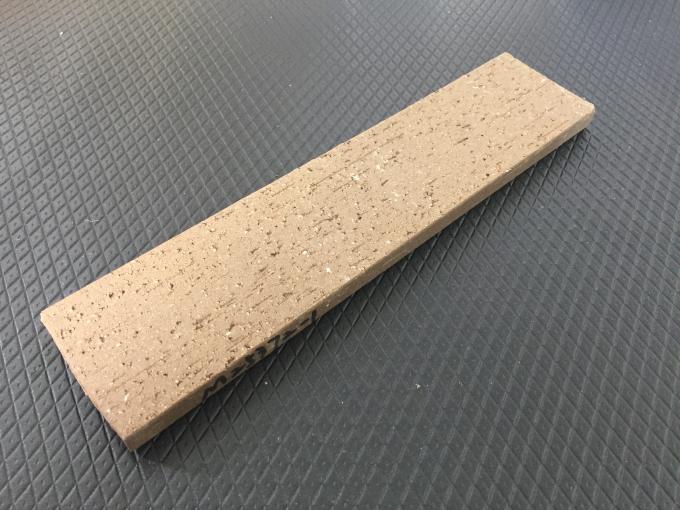 Ladrillo de cara liso fino material del revestimiento de la pared del