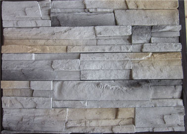 Piedra artificial durable del filón para la casa exterior, decoración de la pared del chalet