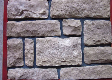 piedra artificial de Caliente-custodia de la pared 4000series para la decoración al aire libre, con el color modificado para requisitos particulares