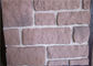 Adorne las tejas falsas de la pared de piedra, falsa superficie del sólido del recubrimiento de paredes de la roca