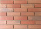 Outside Wire Cut Red Cladding Exterior Thin Brick  For Building Construction