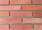3D51-3 Clay Thin Veneer Brick Turned Color Veneer Brick With Smooth Surface Edge Damages Style
