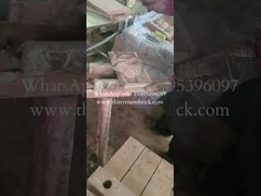 Ladrillo fino rectangular de la chapa del tamaño estándar